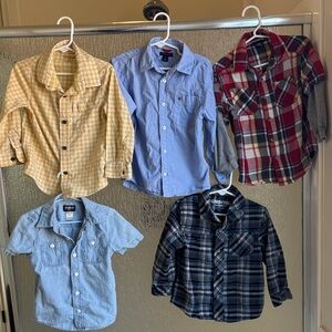 Lot of 3T button up shirts